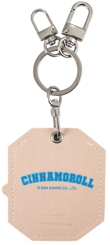 x Sanrio Character Keychain Case Compatible with Apple AirTag (College Letters Cinna Moroll)