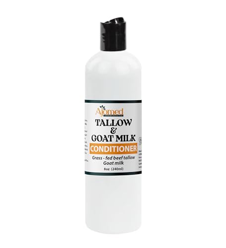 Beef Tallow & Goat Milk Shampoo and Conditioner Set (Shampoo & Conditioner 8 Oz)