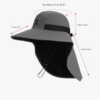 Outdoor Sun Hat for Men Women (1pack-dark Grey)