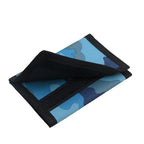 RFID Blocking Canvas Wallet for Men and Women (Camoblue Set)