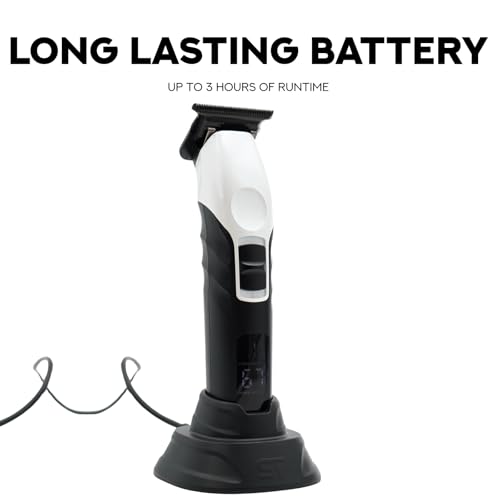 2Spee ST622 Cordless Beard & Hair Trimmer for Men (White)