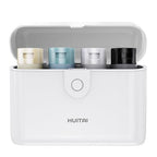 Travel Bottles TSA 4x2oz With Case Leak (White)