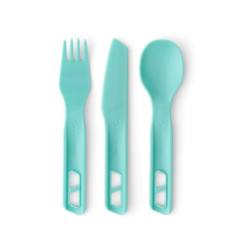 Passage Cutlery Set (Aqua Sea Blue / Fork, Spoon, & Knife)
