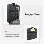 Garment Bags for Hanging Clothes (Dark Grey)
