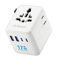 Pro” Universal Travel Adapter 2 USB (2C+2A 17W / White)