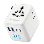 Pro” Universal Travel Adapter 2 USB (2C+2A 17W / White)
