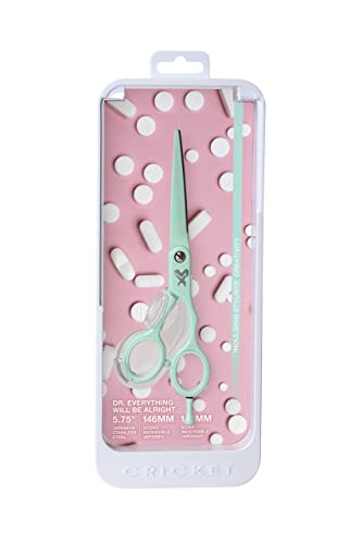 Shear Xpressions It's All Good 5.75" Professional Hair Cutting Scissors (Dr. Everything Will Be Alright - Mint)