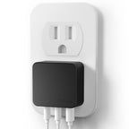 67W Flat USB C Charger Block (Black)