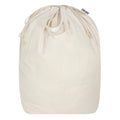 Canvas Laundry Bag with Handles & Square Base (Beige XXL | Square Base / 18"Wx18"Depthx27.6"H)