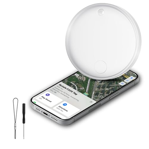 Apple MFi Certified] Tracker Tags (1-White)