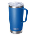 20 oz Insulated Coffee Mug with Lid and Handle (navy-A / 20 Ounces)
