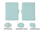 Passport Holder (Pink Aqua green)