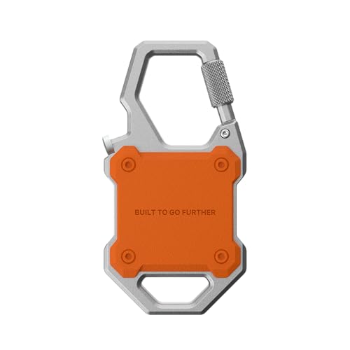 UAG Monarch Case for AirTag (Orange/Silver)