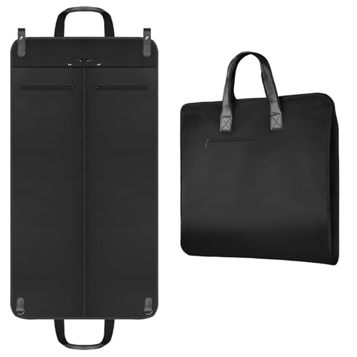 43 Inch Garment Bags for Travel (43''-Black)
