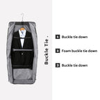 Garment Bags for Hanging Clothes (Dark Grey)