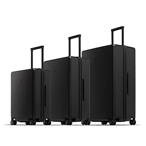 Black Luggage Sets 3 Piece (Black / 20/24/28-Inch)