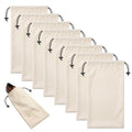 8 PCS Shoe Bags for Travel for Women & Men (Beige)