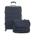 7366 Signature Hardside Expandable Luggage with Spinner Wheels and TSA Lock (2-Piece Set (Weekender/27") / Navy)