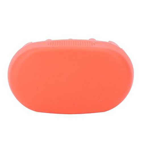 Rubber Curling Hair Brush (Red)