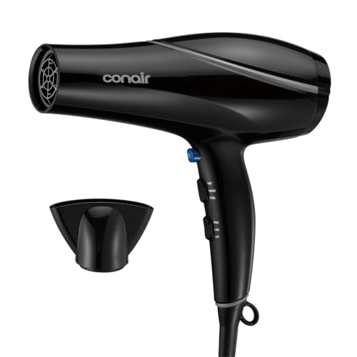 Hair Dryer with Concentrator Attachment (1 Count (Pack of 1))