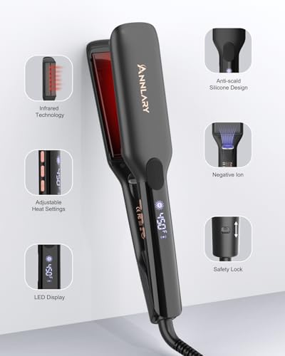 Hair Straightener (1.75 Inch / Black)