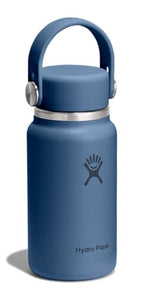 Micro Bottle Insulated Mini Leak Proof Flask for Purse or Pocket in 6.7 Oz Harbor Blue (HARBOR BLUE)