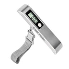 Digital Luggage Scale (White Stainless steel)