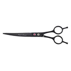7" Dog Grooming Scissors Set with Rhinestone Accent (Black Painting)