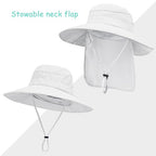 Sun Hats for Men Women (White)