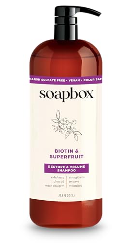 Biotin & Super Fruit Shampoo for Volume (Biotin & Collagen)