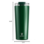24 oz Insulated Travel Coffee Mug (Evergreen / 24 Ounces)