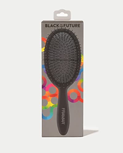 Detangling Brush for Curly Hair (Black)