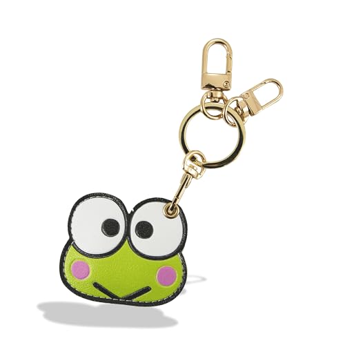x Sanrio Character Keychain Case Compatible with Apple AirTag (Keroppi)
