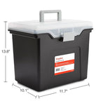 File Box Portable Tote (Black)