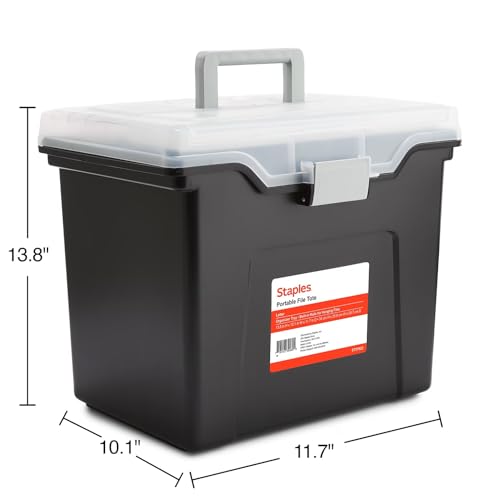 File Box Portable Tote (Black)