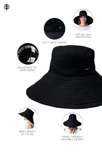 Women's Beach Hat (One Size / Black)