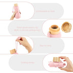 Collapsible Water Bottles (Pink)