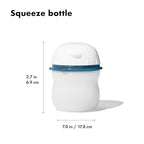 Good Grips Prep & Go Silicone Squeeze Bottles 2 Pack (Squeeze Bottle - 2 Pack / Ocean Blue)