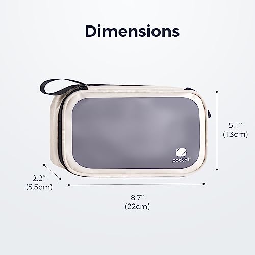 Clear Electronic Organizer (Beige)
