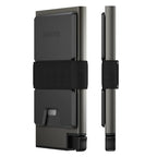 Aluminum Cardholder Wallet for Men (Graphite)