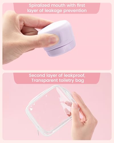 Travel Containers for Toiletries (1 OZ (30ML) / Lavender)