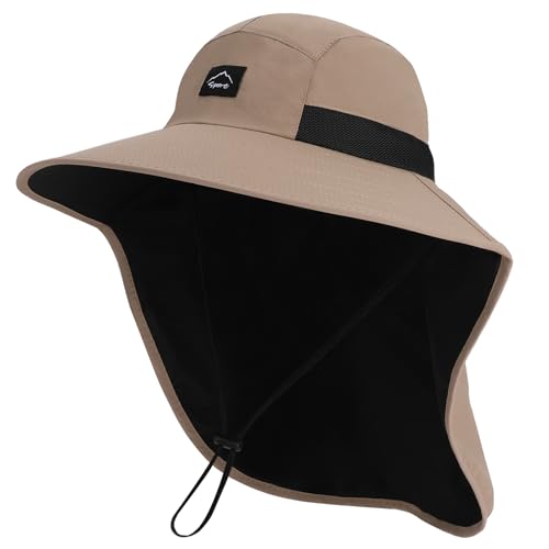 Outdoor Sun Hat for Men Women (1pack-khaki)