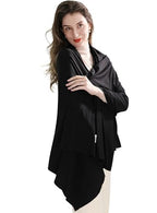 Shawl Wraps for Women (01 Classic Jersey Black)
