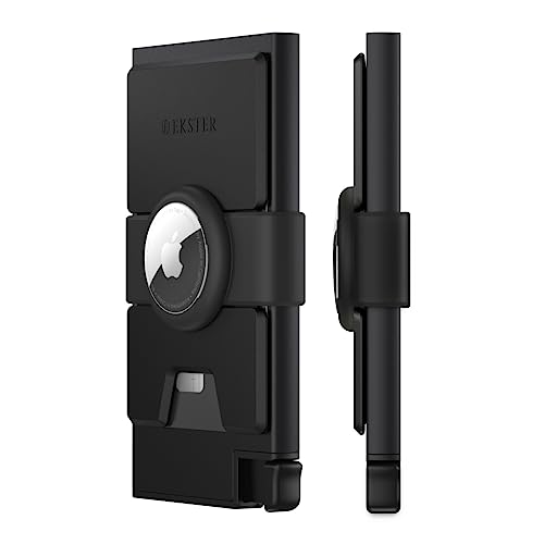 Aluminum AirTag Cardholder (Black)