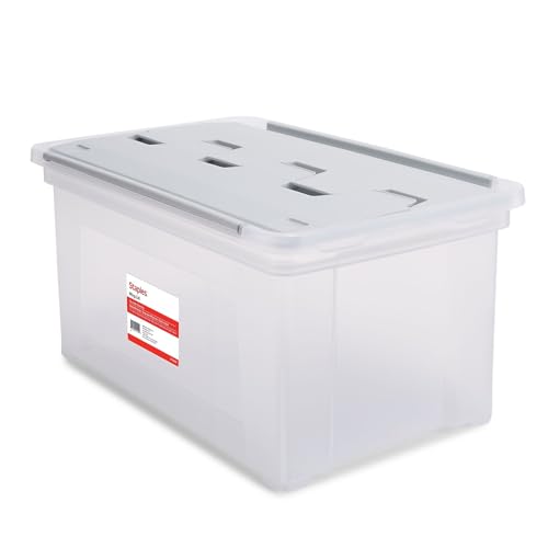 Wing Lid File Totes (Clear)