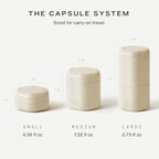 Travel Containers (Sand / Bodycare (Set of 3))