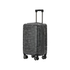 Matrix 20 Inch Expandable Hardside Upright Suitcase with 360° Spinner Wheels (Gray/Black / Carry-On)