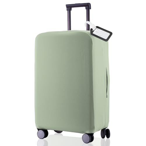 Travel Luggage Cover (Cyan / 32-33 inch)
