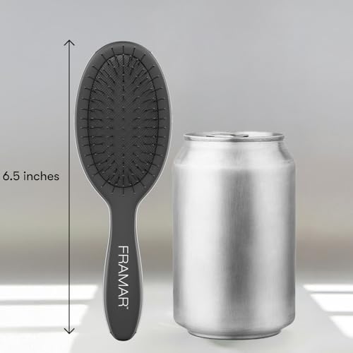 Mini Hair Brush Detangler (Black - Mini)