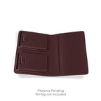 Passport Wallet with Holder for AirTag (Berrywood)
